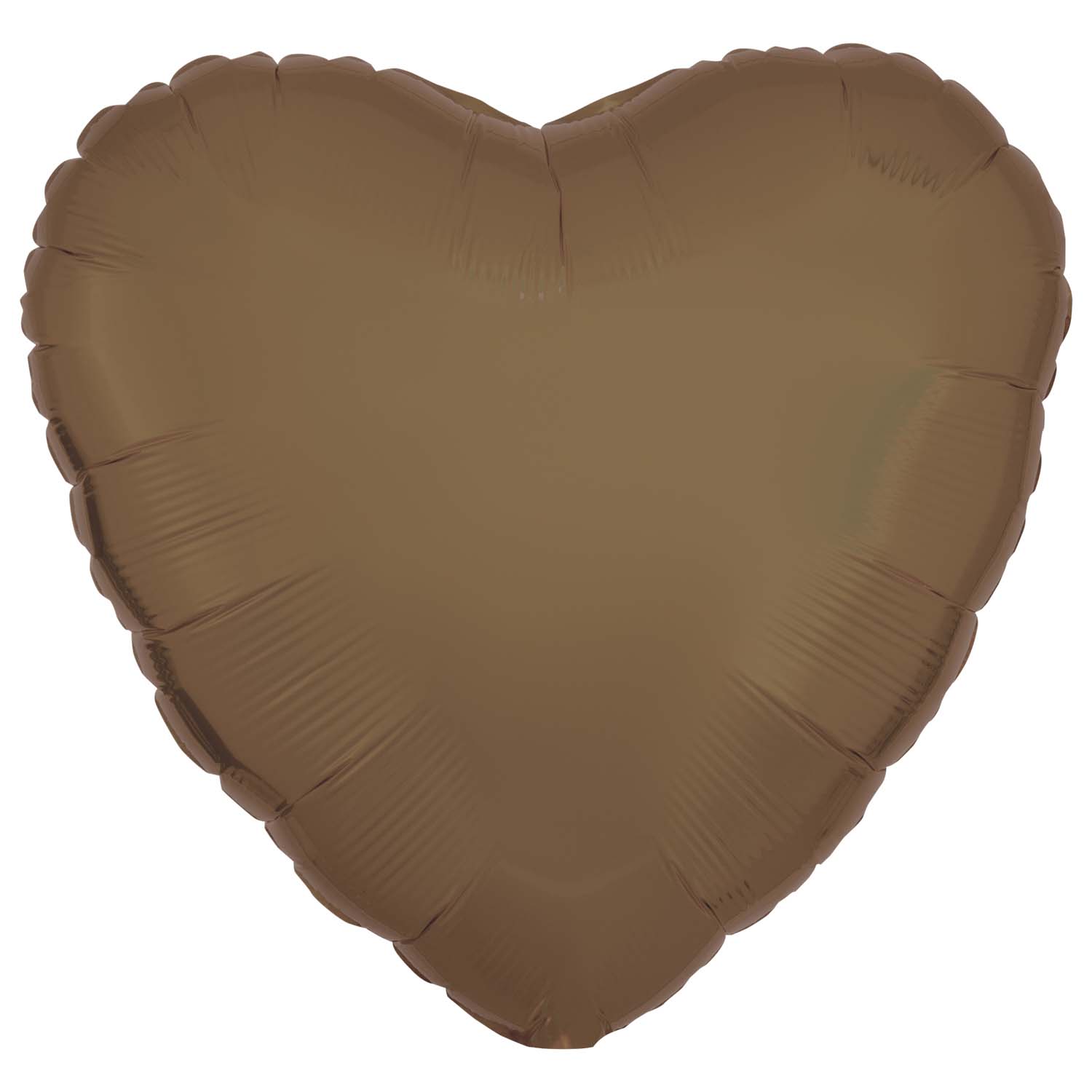 Amscan 18 inch Silk Lustre Truffle Heart Foil Balloons 9915476